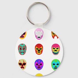 Porte-clés Lutte mexicaine de masque de Lucha Libre