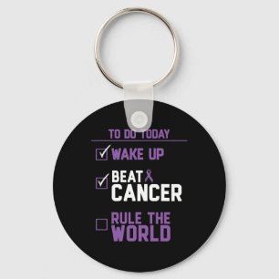 Porte-clés Lutter contre le cancer dans le monde