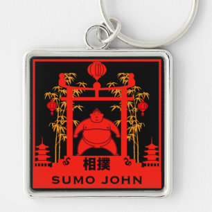 Porte-clés lutteur de sumo