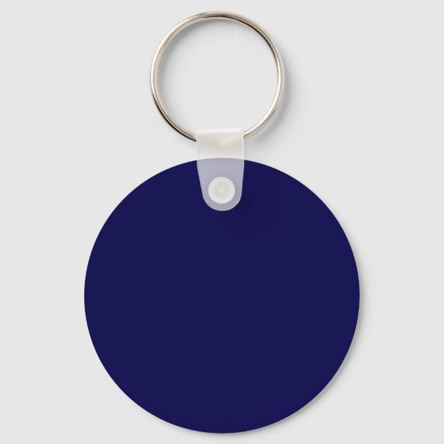 Porte-clés Luxe Navy PERTOMIZABLE (Recto)