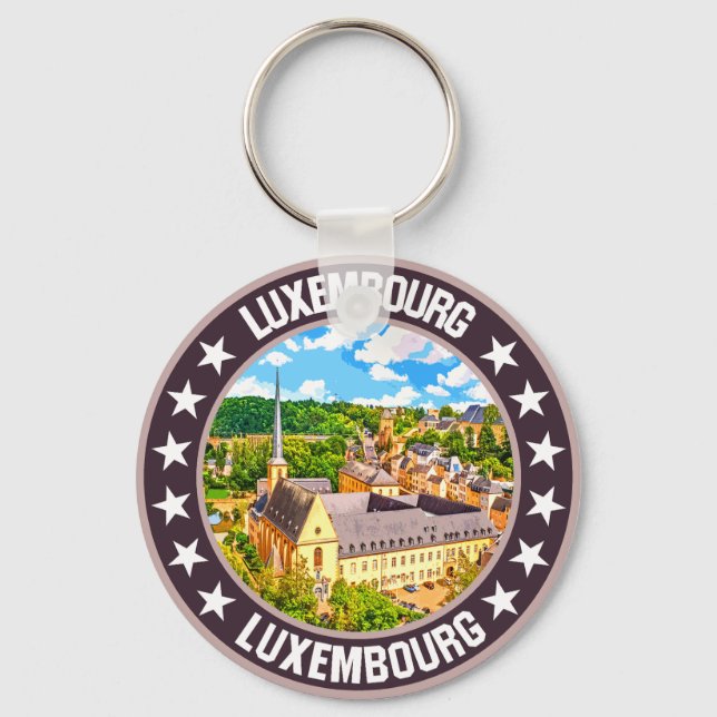 Porte-clés Luxembourg (Recto)