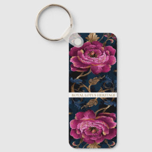 Porte-clés Luxury Floral Vintage Royal