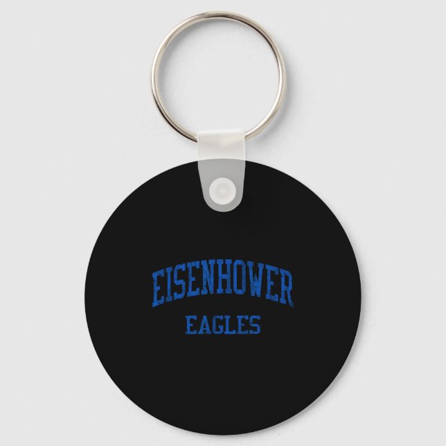 Porte-clés Lycée Eisenhower Hs Shelby Township Mi Vinta (Recto)