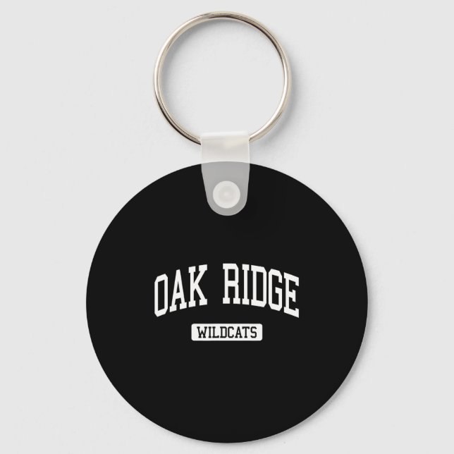 Porte-clés Lycée Oak Ridge Oak Ridge TN universitaire (Recto)