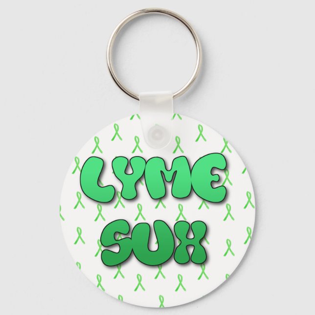 Porte-clés Lyme Sux (Recto)