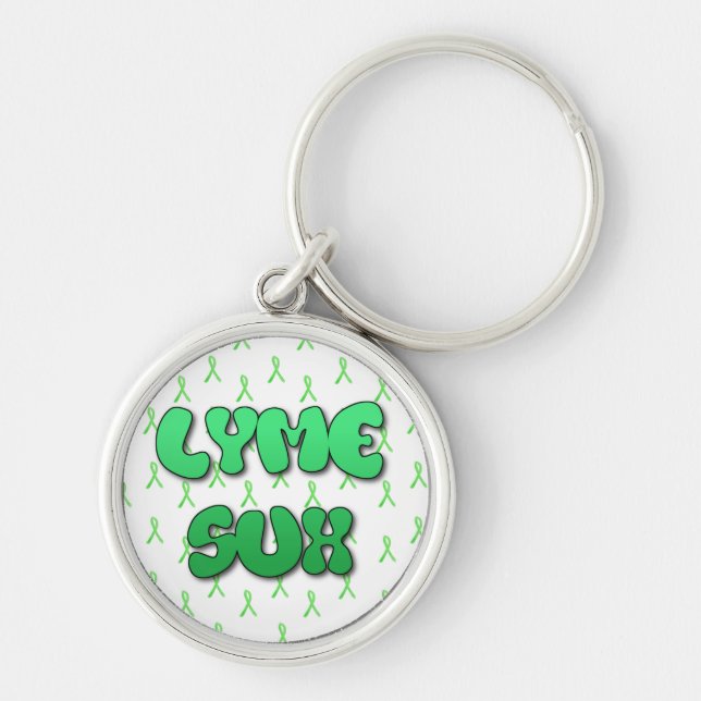 Porte-clés Lyme Sux (Devant)
