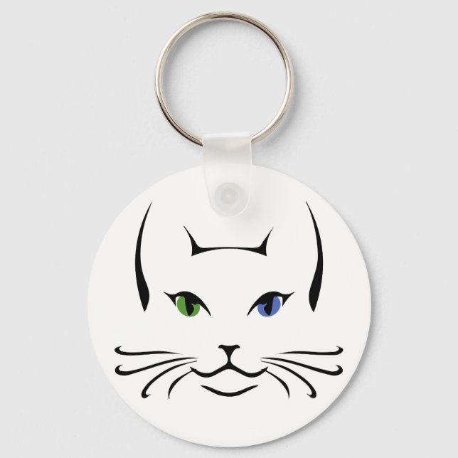 Porte-clés Lyra le chat (Recto)