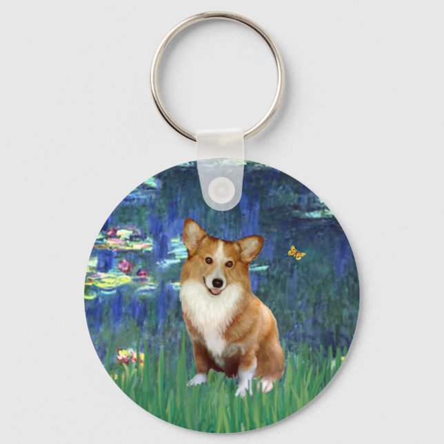 Porte-clés Lys #5 - Pembroke Welsh Corgi 1 (Recto)