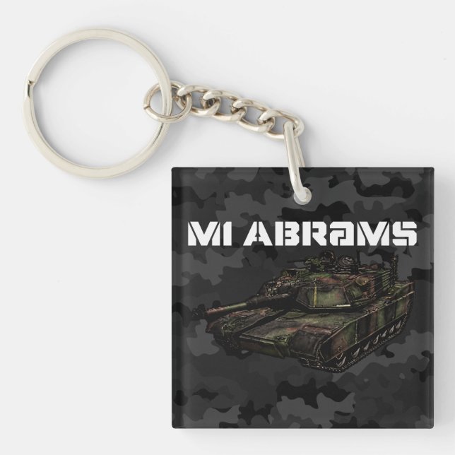 Porte-clés M1 Abrams (Devant)