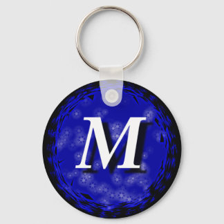 Porte-clés M bleu foncé
