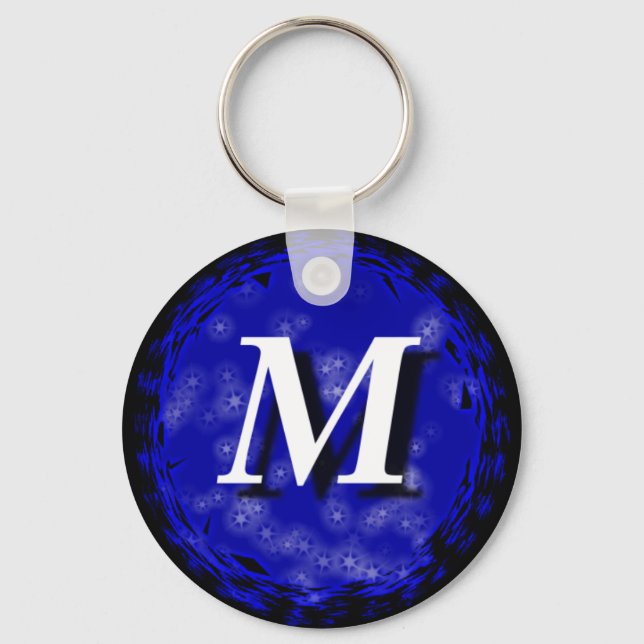 Porte-clés M bleu foncé (Recto)
