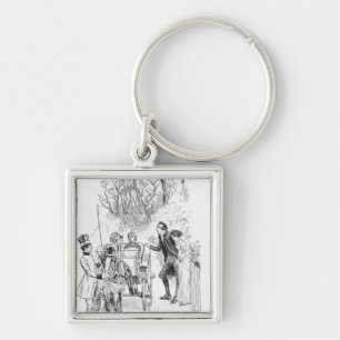 Porte-clés M. Collins et Charlotte étaient tous deux se