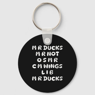 Porte-clés M Ducks M Pas Osar Cm Ailes Canard Drôle