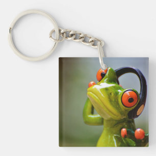 Porte-clés M. Frog avec le porte - clé d'acrylique