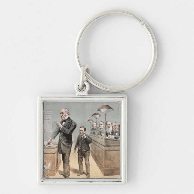 Porte-clés M. Gladstone et ses commis (Devant)