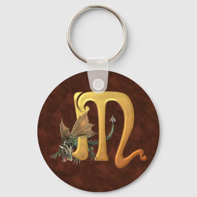 Porte-clés M initial de dragonlore (Recto)