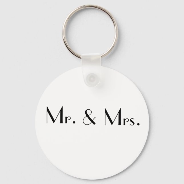 Porte-clés M., &, Mme. (Recto)