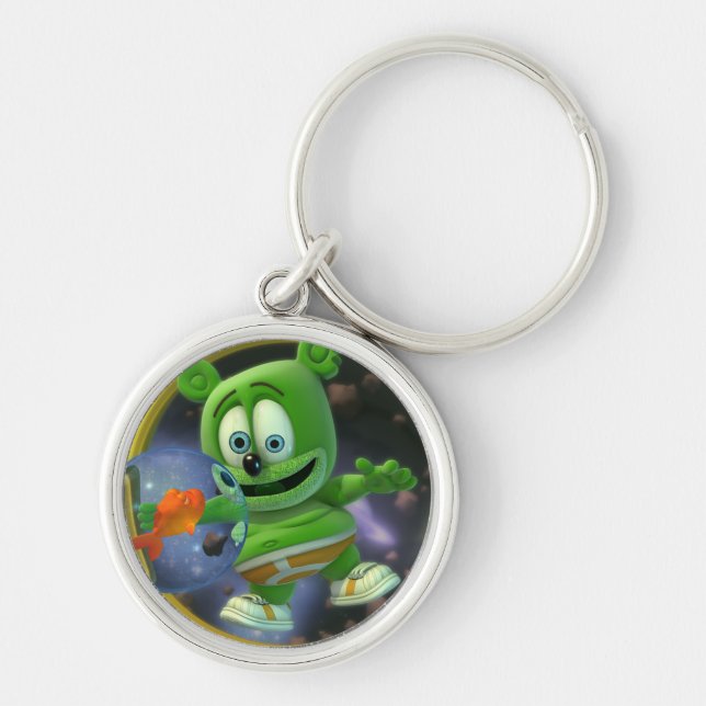 Porte-clés M. Monsieur Gummibär Round Keychain (Devant)