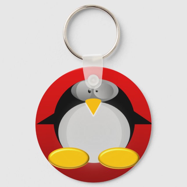 Porte-clés M. Penguin a vos clés (Recto)