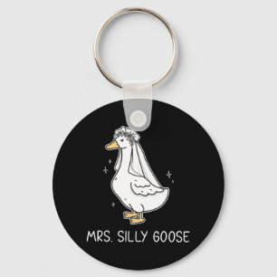 Porte-clés M. Silly Goose Et Mme. Silly Goose Couple Assorti
