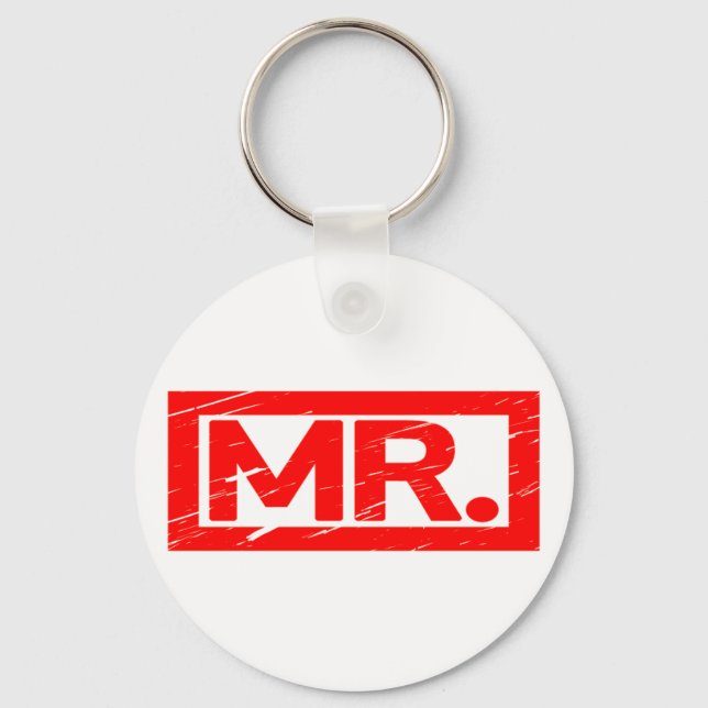 Porte-clés M. Stamp (Recto)