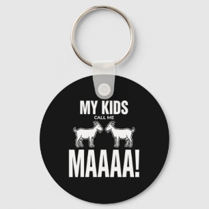 Porte-clés Ma Appelle Moi Maaaa Chèvre Maman Fête Des Mères