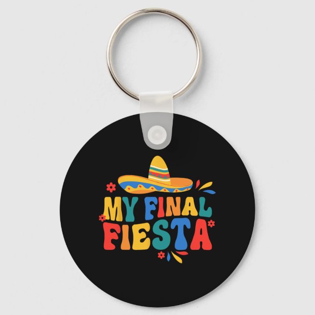 Porte-clés Ma Dernière Fiancée de Fiesta Groovy Enterrement d (Recto)