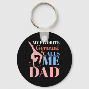 Porte-clés Ma Gymnaste Favorite M'Appelle Papa