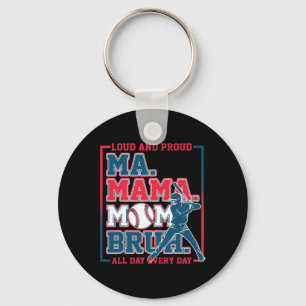 Porte-clés Ma Mama Maman Bruh Bysebyll Haut Et Fier Tous Les