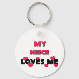 Porte-clés Ma Nièce M'Aime