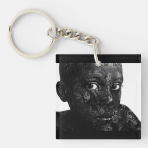 Porte-clés ma parole en blacq