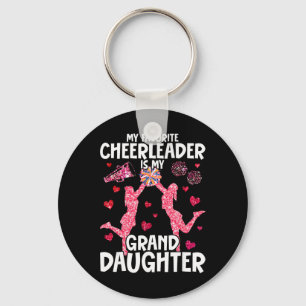 Porte-clés Ma Petite-Fille Cheer Grand-Mère Cheerleading Gran