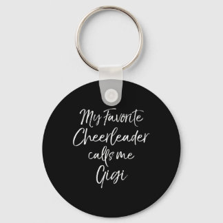 Porte-clés Ma pom-pom girl préférée m'appelle Gigi Che assort