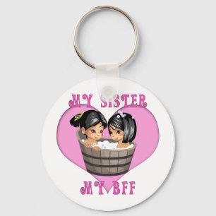 Porte-clés Ma Soeur MON Bain BFF