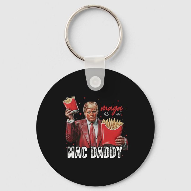 Porte-clés Mac Daddy Trump Fries Mega Donald Trump 202 (Recto)
