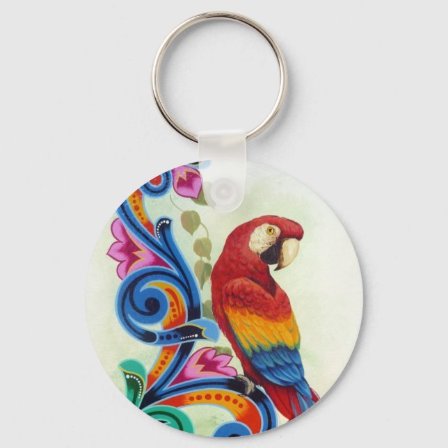 Porte-clés macaw (Recto)