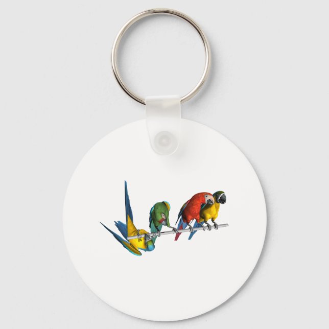 Porte-clés Macaw Parrot (Recto)