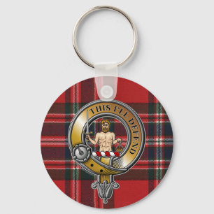 Porte-clés MacFarlane Tartan & Badge