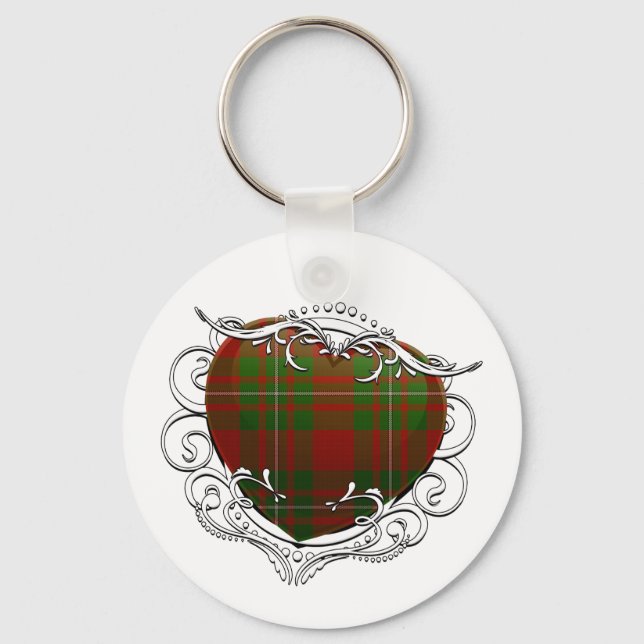 Porte-clés MacGregor Tartan Heart (Recto)