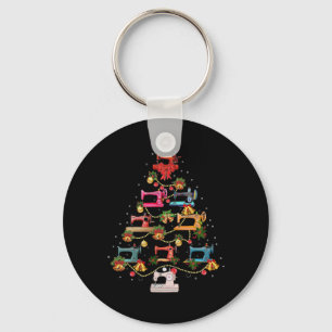 Porte-clés Machine à coudre Arbre de Noël