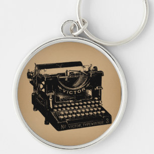 Porte-clés Machine à écrire d'époque