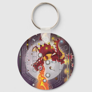 Porte-clés Machine à flipper Dragon
