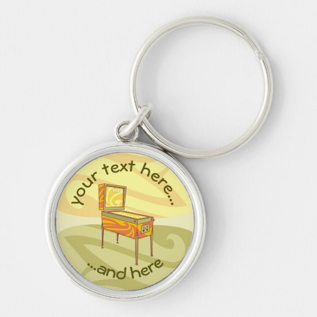 Porte-clés Machine à pinball (Devant)