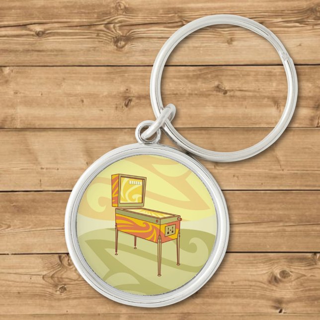 Porte-clés Machine à pinball (Créateur téléchargé)