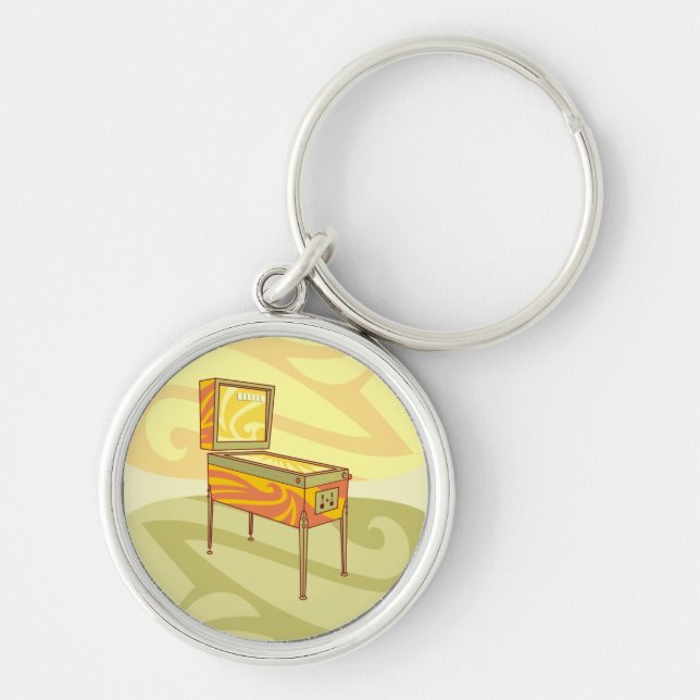 Porte-clés Machine à pinball (Devant)