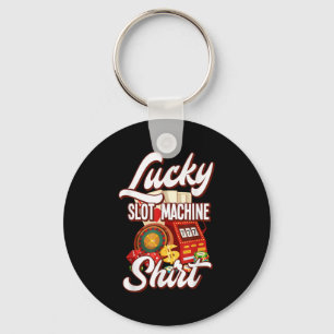 Porte-clés Machine à sous chanceuse Casino Las Vegas Jeux de