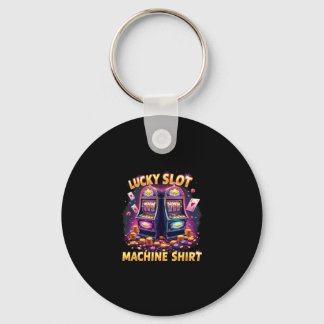 Porte-clés Machine à sous chanceuse pour les amateurs de jeux