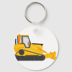 Porte-clés Machine de construction Bulldozer