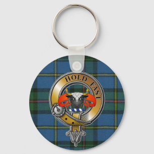 Porte-clés MacLeod Tartan & Badge