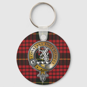 Porte-clés MacQueen Tartan & Badge